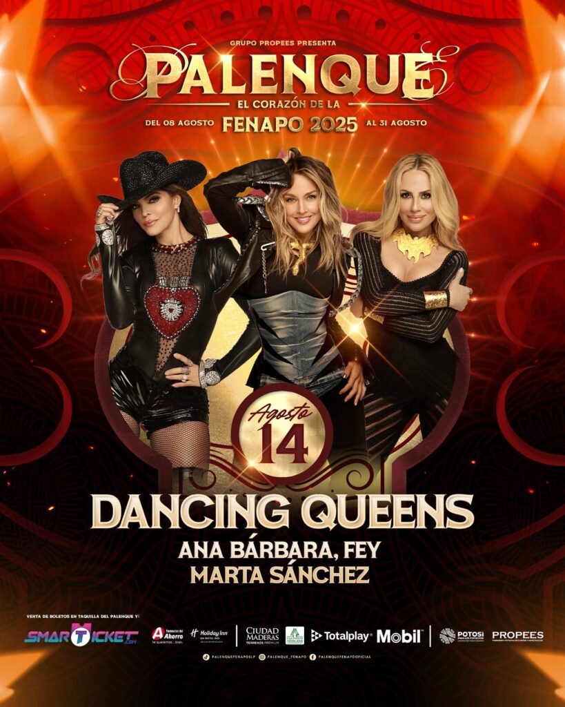DANCING QUEENS SAN LUIS POTOSÍ 2025 PALENQUE FENAPO