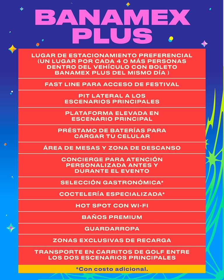 TIPOS DE BOLETOS Y BENEFICIOS CORONA CAPITAL 2025