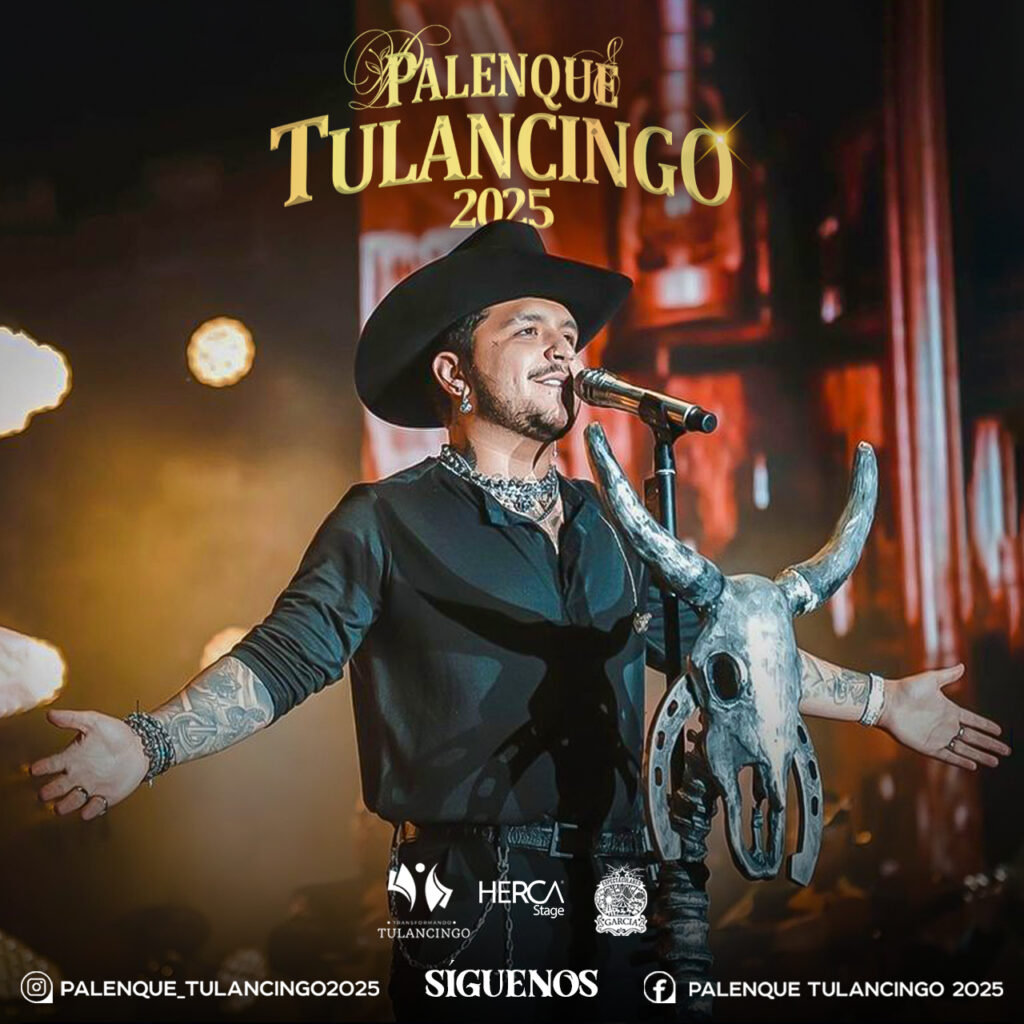 CHRISTIAN NODAL HIDALGO 2025 PALENQUE TULANCINGO