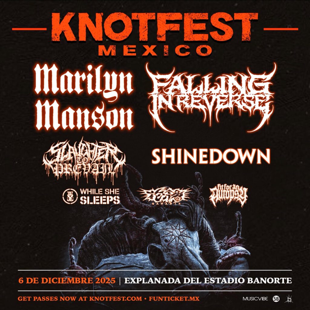 LINE UP KNOTFEST MÉXICO 2025 