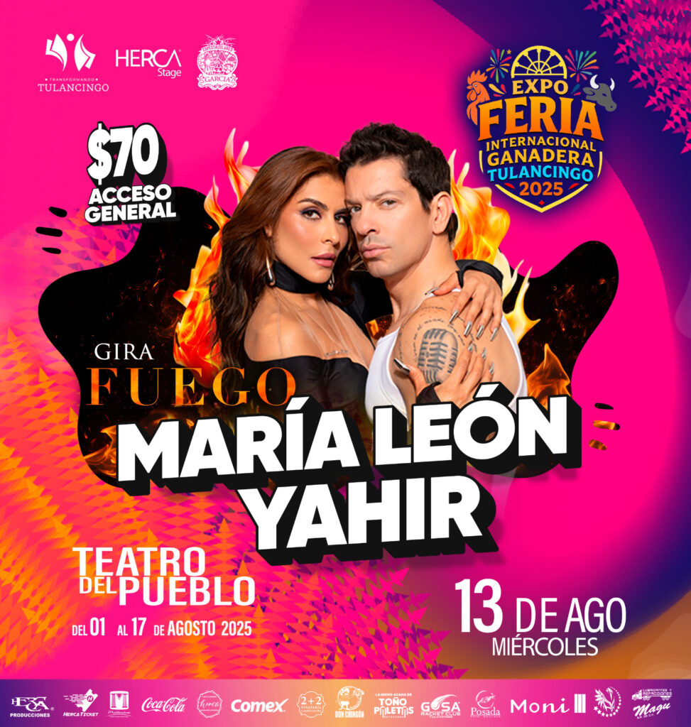 MARÍA LEÓN Y YAHIR HIDALGO FERIA TULANCINGO 2025