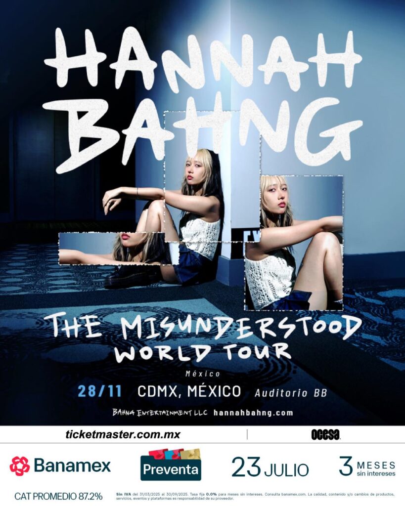 HANNAH BAHNG CDMX 2025 AUDITORIO BB