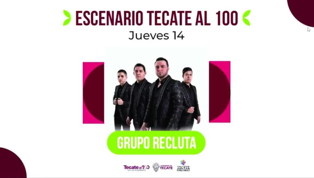 GRUPO RECLUTA FERIA TECATE EN MARCHA 2025 BAJA CALIFORNIA