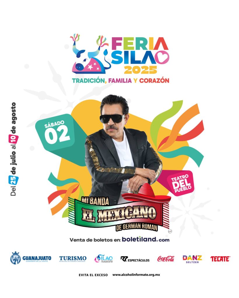 MI BANDA EL MEXICANO FERIA SILAO 2025 TEATRO DEL PUEBLO