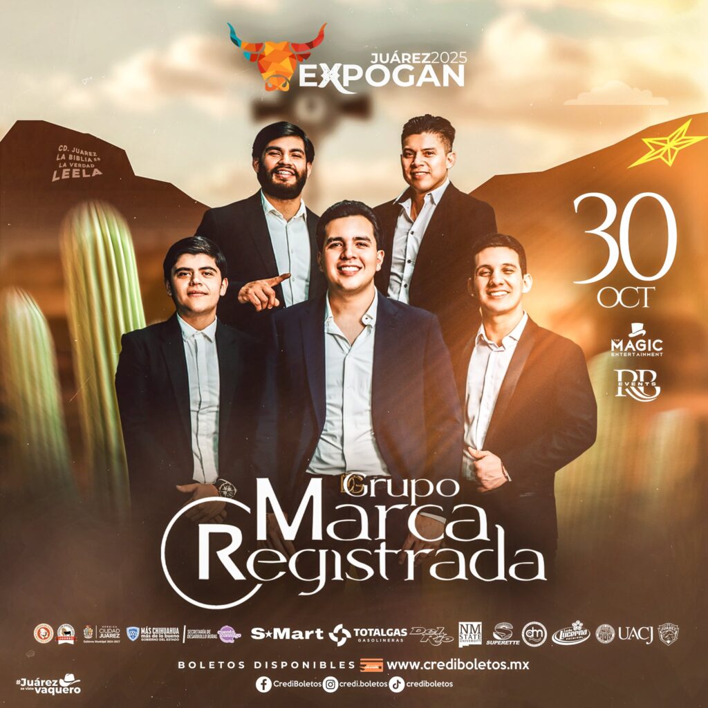 MARCA REGISTRADA EXPOGAN JUÁREZ 2025 PLAZA DE LA MEXICANIDAD