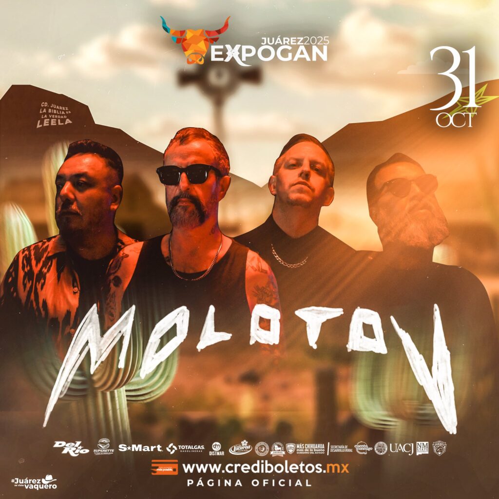 MOLOTOV EXPOGAN JUÁREZ 2025 PLAZA DE LA MEXICANIDAD