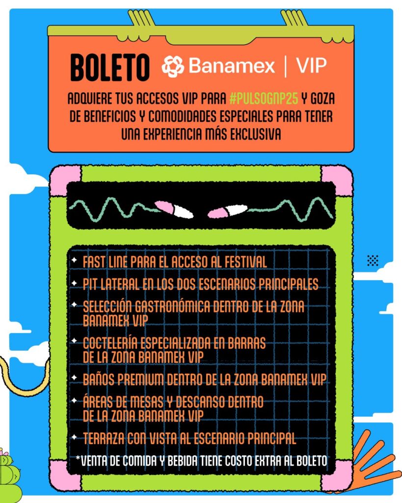 Beneficios por tipo de boleto Pulso GNP 2025