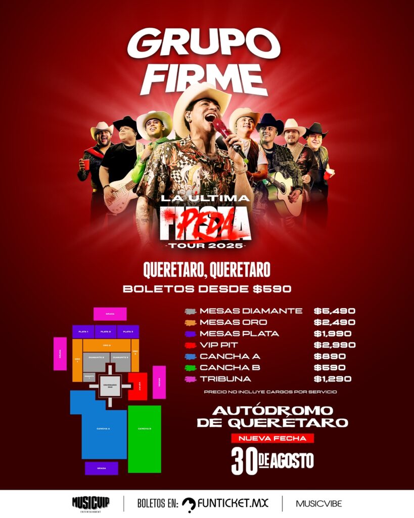 GRUPO FIRME QUERÉTARO 2025 AUTÓDROMO QUERÉTARO