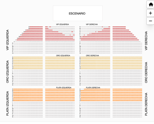Mapa Plaza de la Mexicanidad
