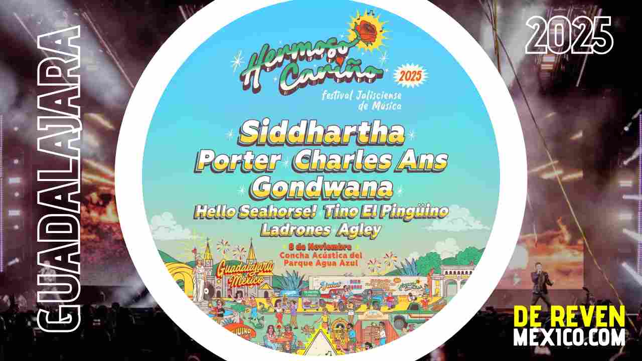 HERMOSO CARIÑO FESTIVAL 2025 GUADALAJARA CONCHA ACÚSTICA