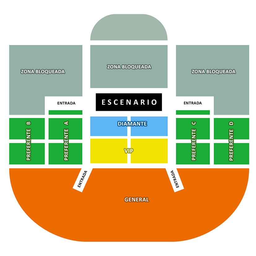 Mapa Teatro al aire libre del Parque Tabasco