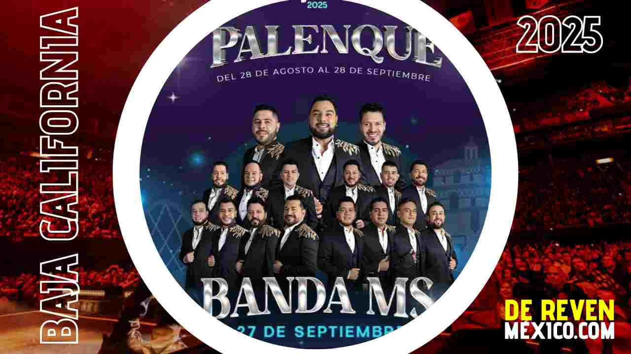BANDA MS TIJUANA 2025 PALENQUE FERIA NACIONAL TIJUANA