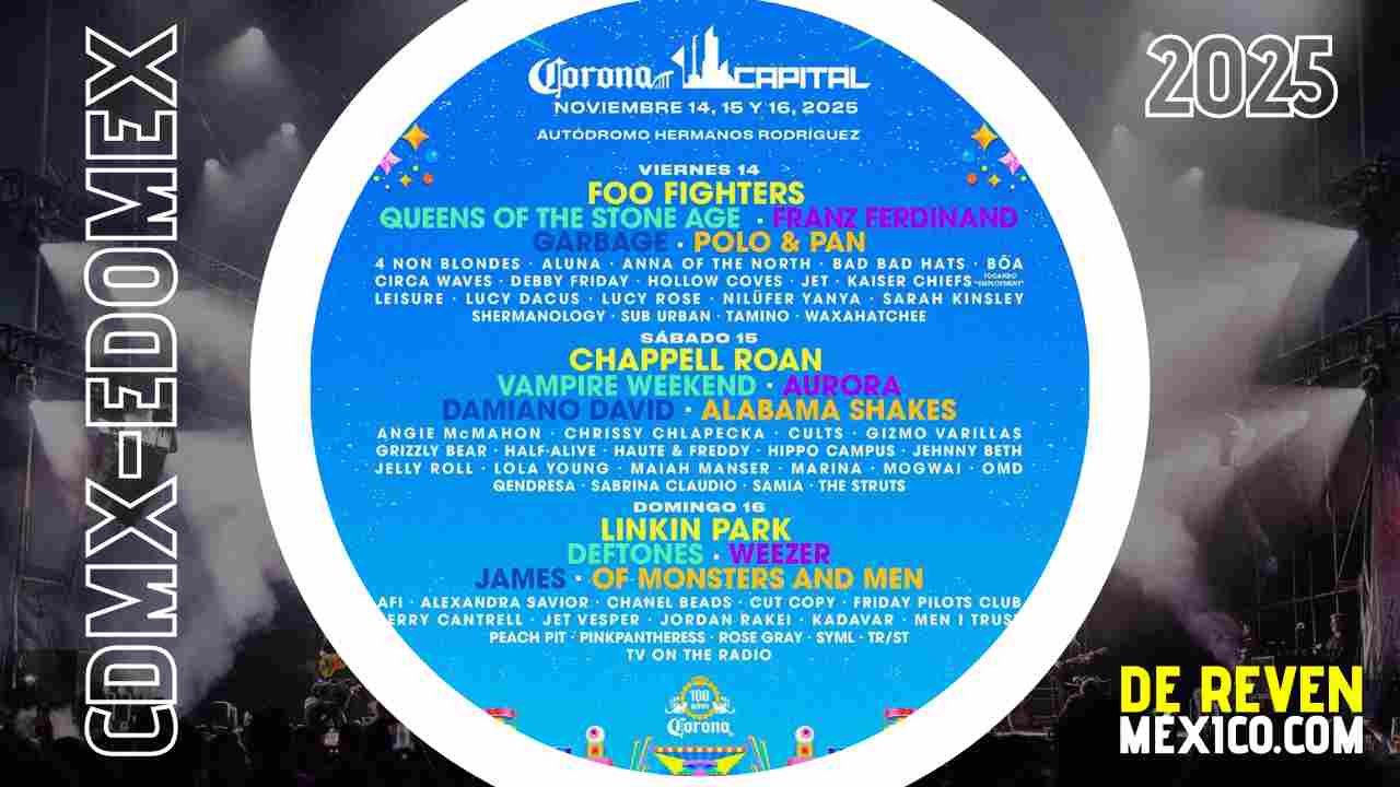 CORONA CAPITAL 2025 CDMX AUTÓDROMO HERMANOS RODRÍGUEZ