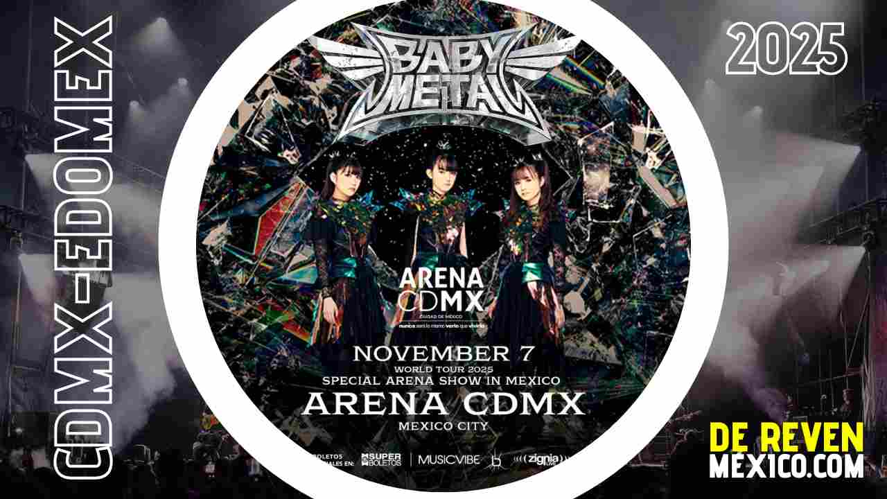 BABY METAL CDMX 2025 ARENA CDMX