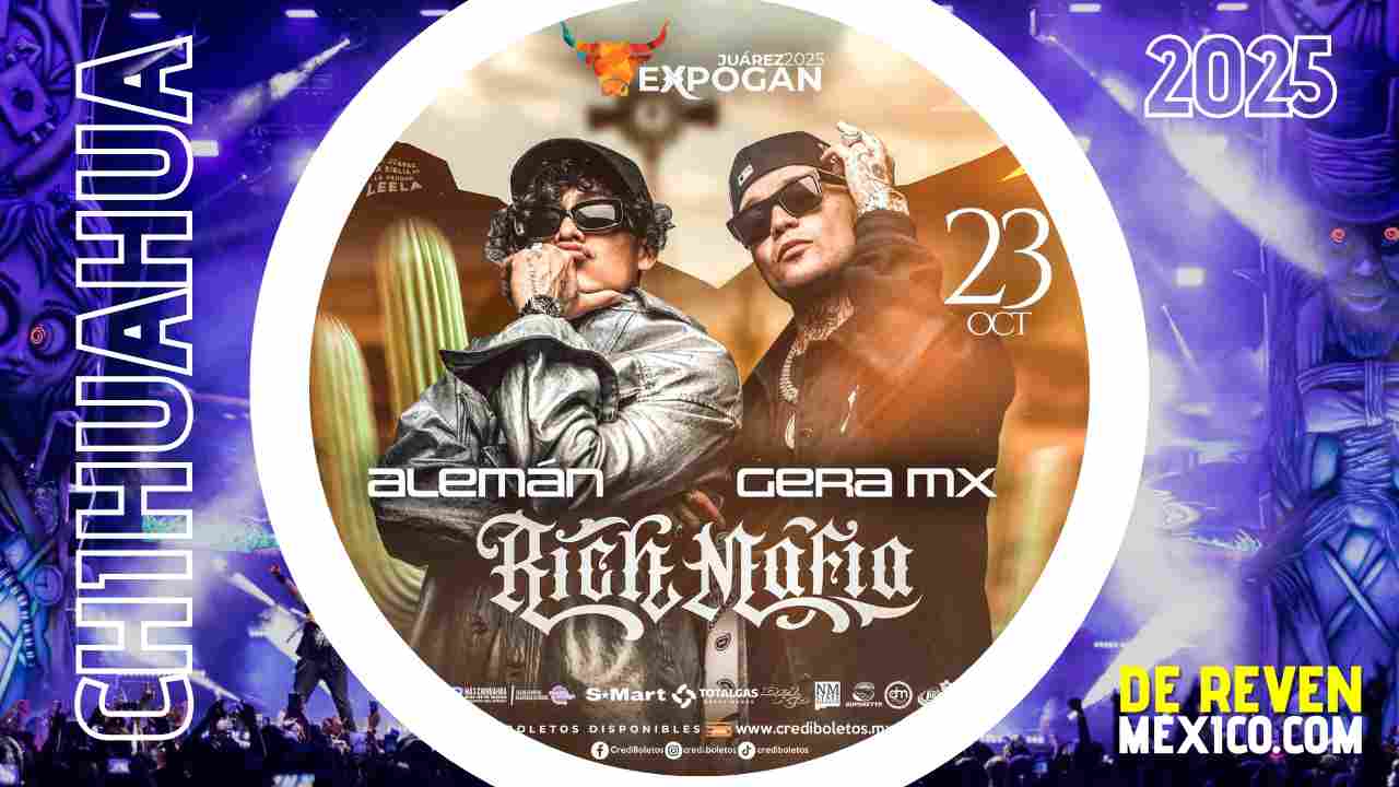 ALEMÁN Y GERA MX EXPOGAN JUÁREZ 2025 PLAZA DE LA MEXICANIDAD