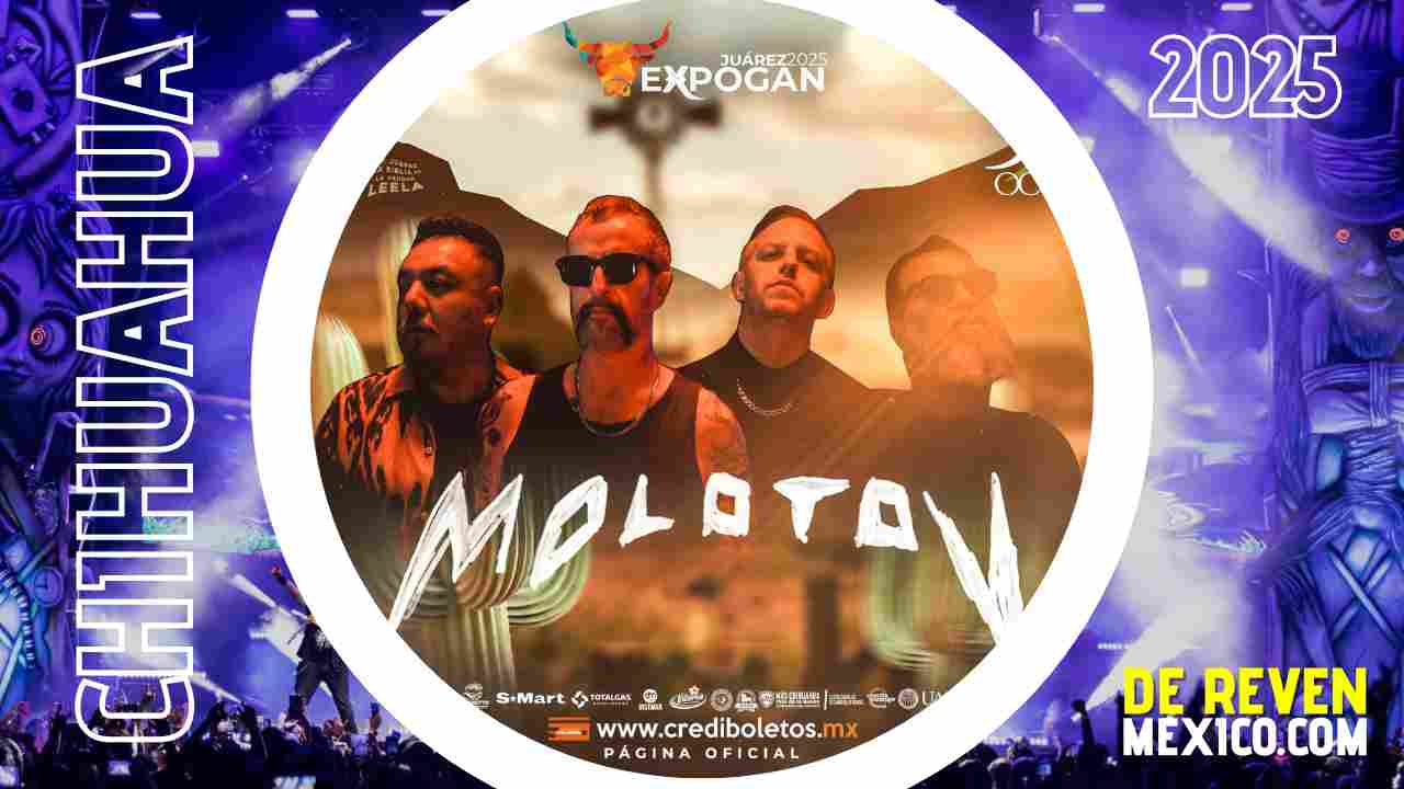 MOLOTOV EXPOGAN JUÁREZ 2025 PLAZA DE LA MEXICANIDAD