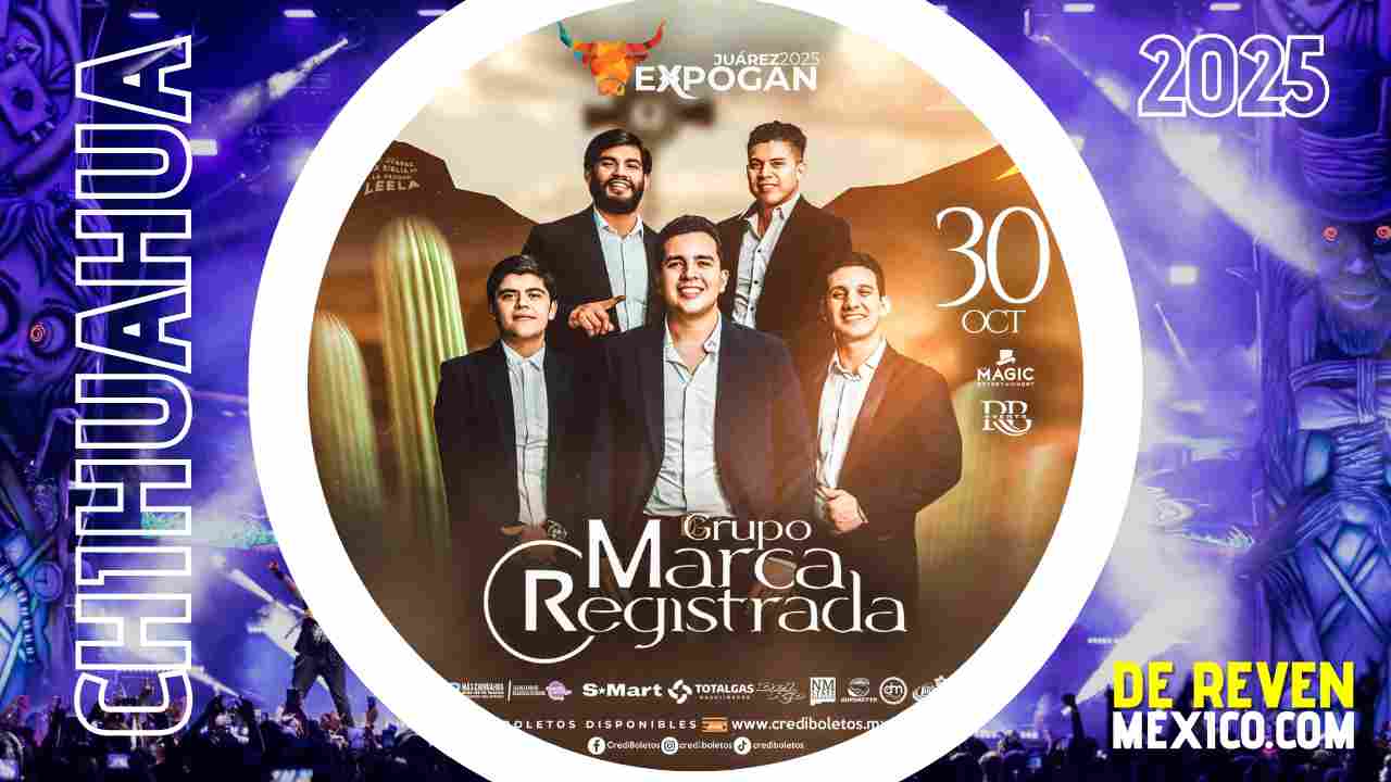 MARCA REGISTRADA EXPOGAN JUÁREZ 2025 PLAZA DE LA MEXICANIDAD