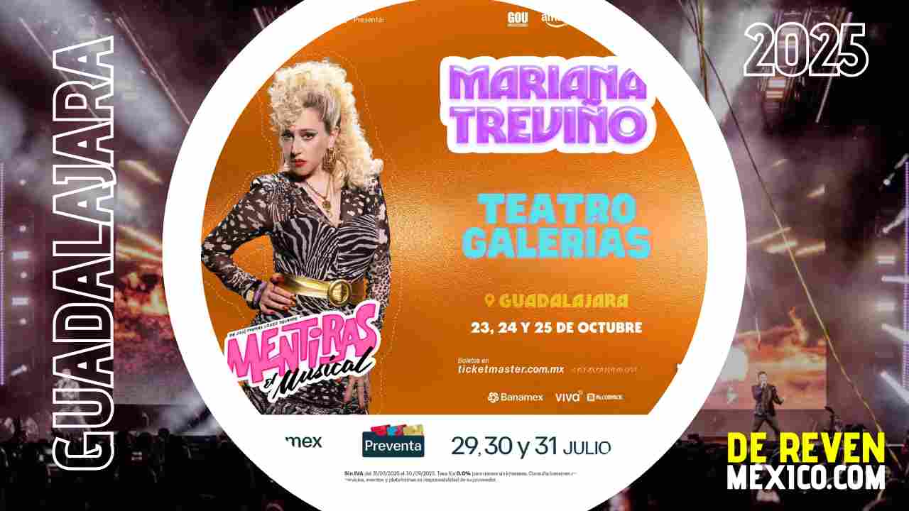 MENTIRAS EL MUSICAL GUADALAJARA 2025 TEATRO GALERÍAS