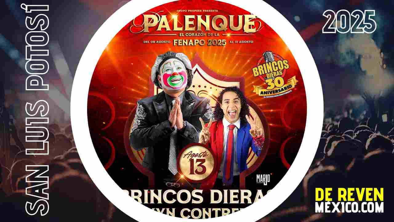BRINCOS DIERAS SAN LUIS POTOSÍ 2025 PALENQUE FENAPO