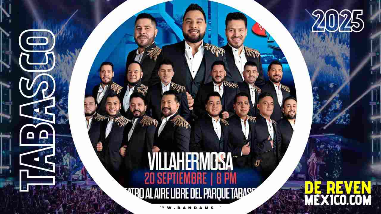BANDA MS VILLAHERMOSA 2025 TEATRO PARQUE TABASCO