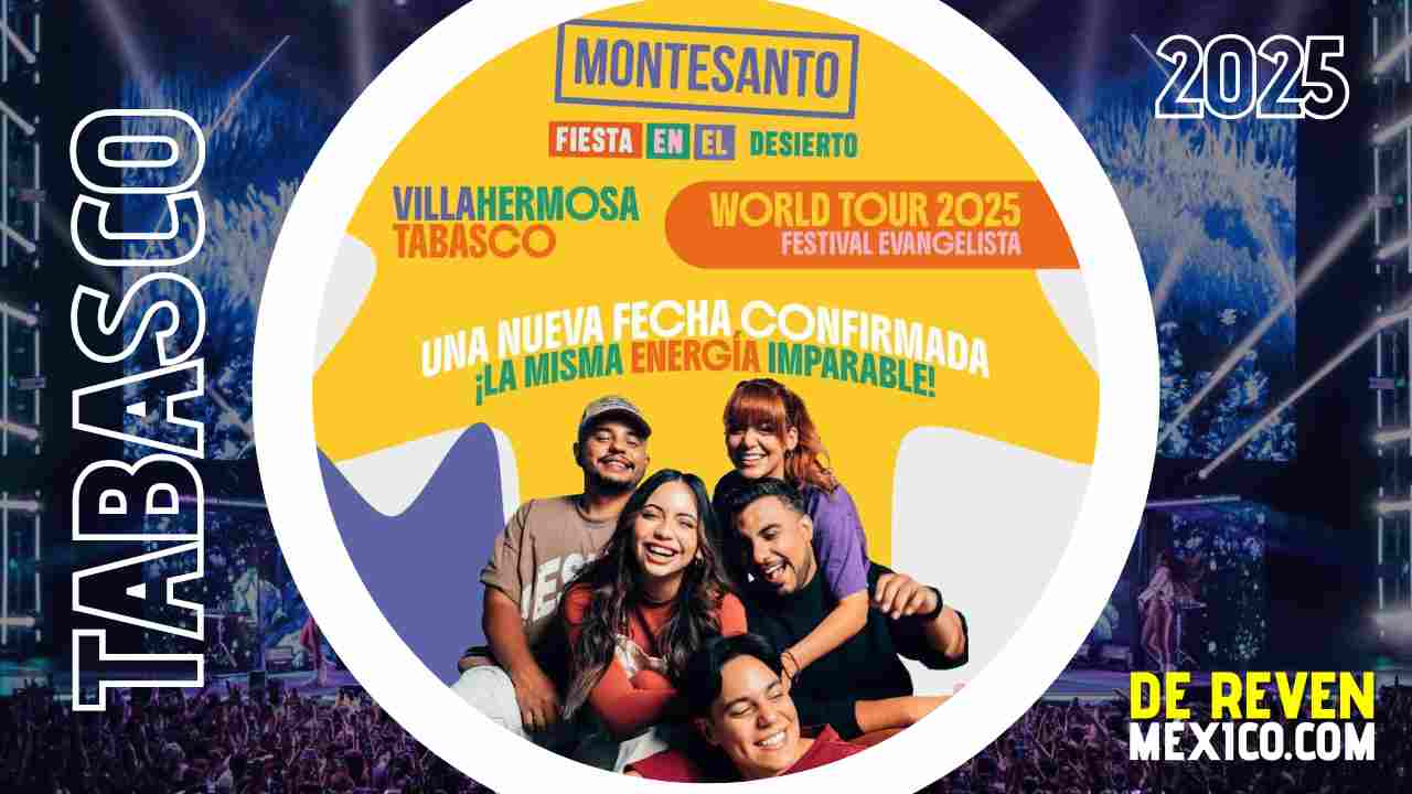 MONTESANTO VILLAHERMOSA 2025 TEATRO PARQUE TABASCO
