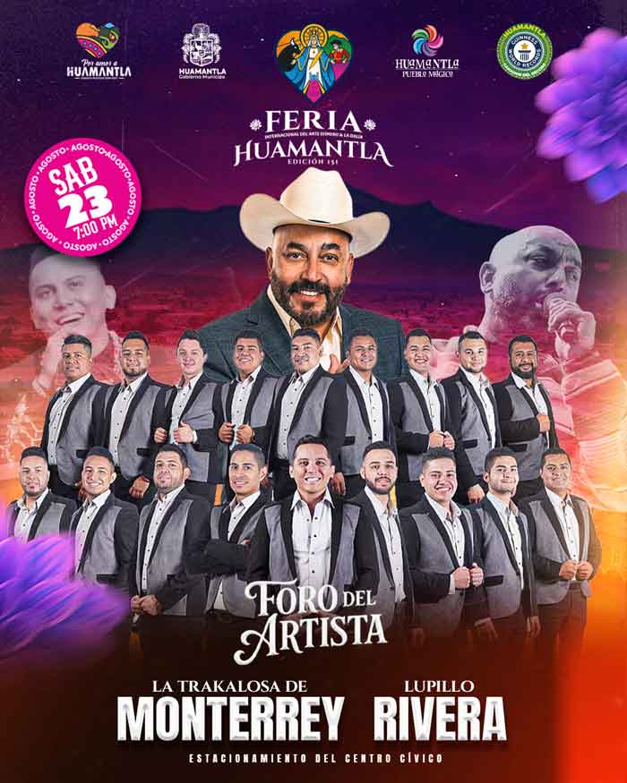 LUPILLO RIVERA Y LA TRAKALOSA FERIA HUAMANTLA 2025 TLAXCALA