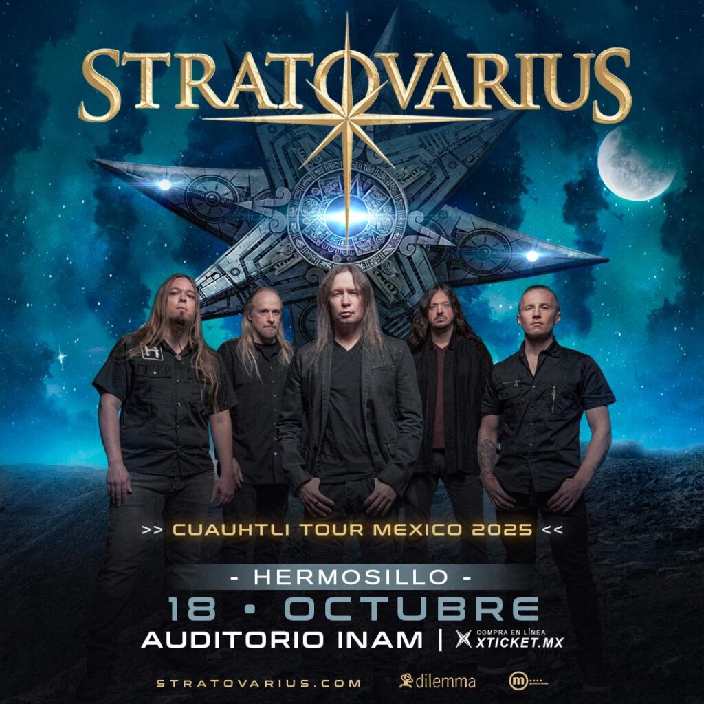 STRATOVARIUS HERMOSILLO 2025 AUDITORIO INAM
