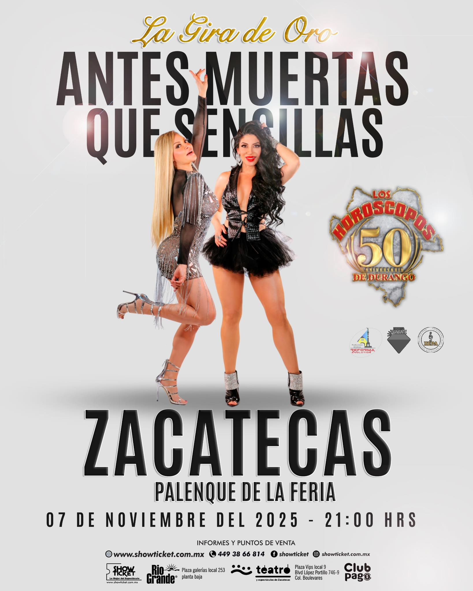 LOS HORÓSCOPOS DE DURANGO ZACATECAS 2025 PALENQUE DE LA FERIA