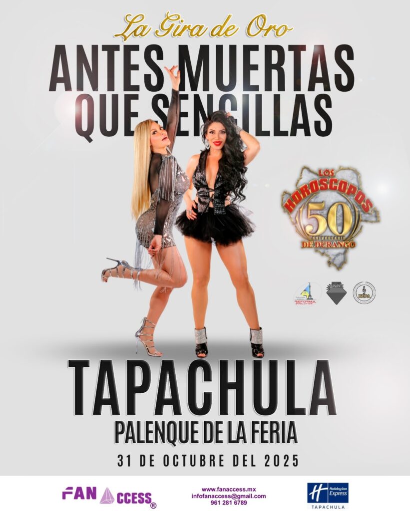 LOS HORÓSCOPOS DE DURANGO TAPACHULA 2025 PALENQUE DE LA FERIA