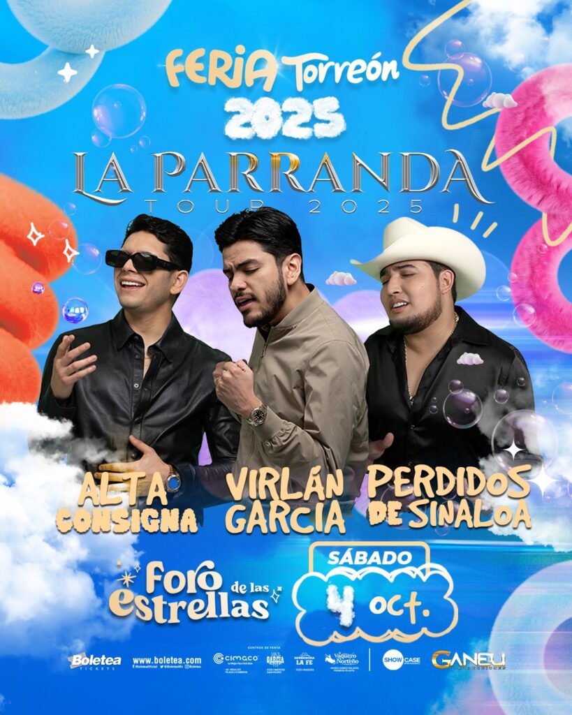 LA PARRANDA FERIA TORREÓN 2025 FORO DE LAS ESTRELLAS