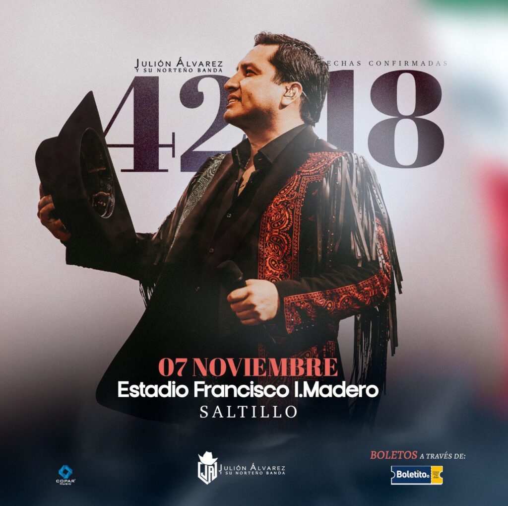 JULIÓN ÁLVAREZ SALTILLO 2025 ESTADIO FRANCISCO I MADERO