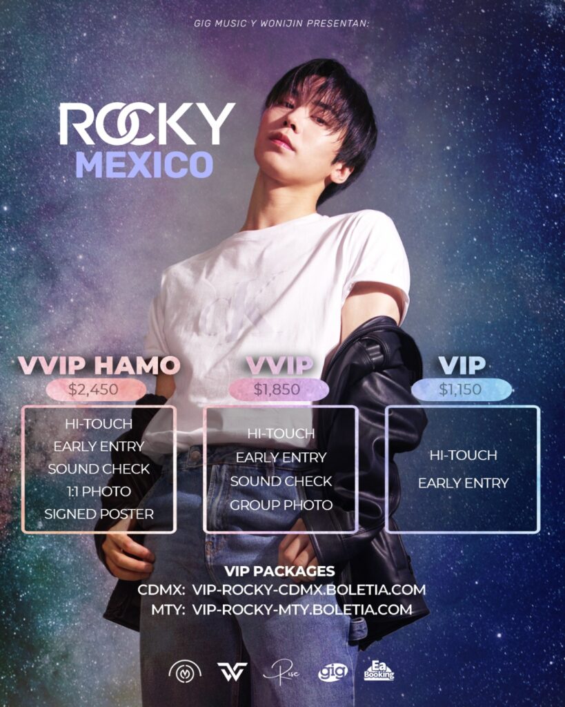 PRECIOS ROCKY CDMX 2025