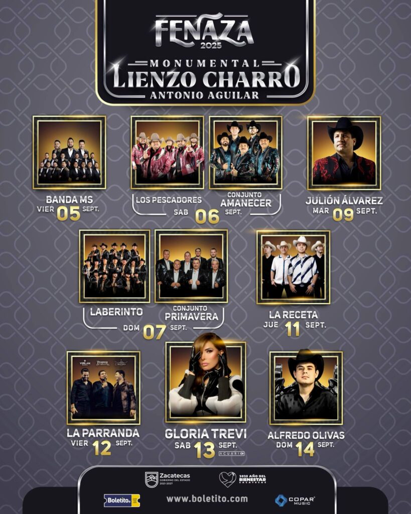 CARTELERA PALENQUE FENAZA 2025