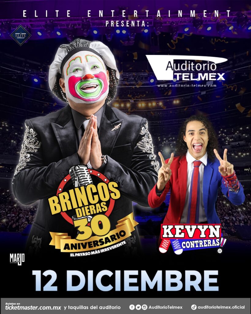 BRINCOS DIERAS GUADALAJARA 2025 AUDITORIO TELMEX