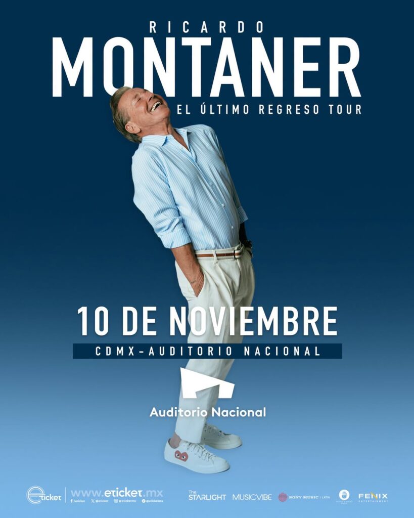 RICARDO MONTANER CDMX 2026 AUDITORIO NACIONAL