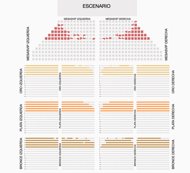 Mapa Plaza de la Mexicanidad