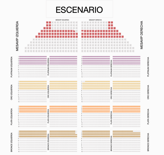 Mapa Plaza de la Mexicanidad