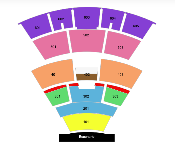 MAPA AUDITORIO METROPOLITANO PUEBLA