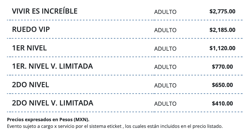 PRECIOS KAPO MÉRIDA 2026 FORO GNP SEGUROS