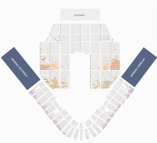 Mapa Estadio Carta Blanca