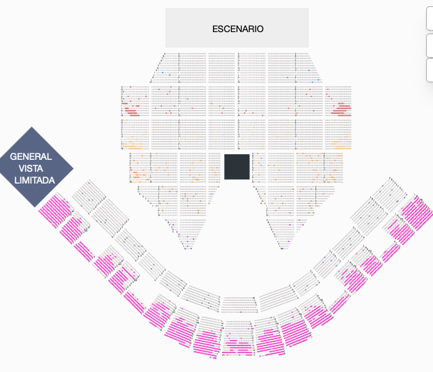 Mapa Estadio Francisco I. Madero