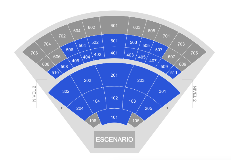 MAPA AUDITORIO TELMEX