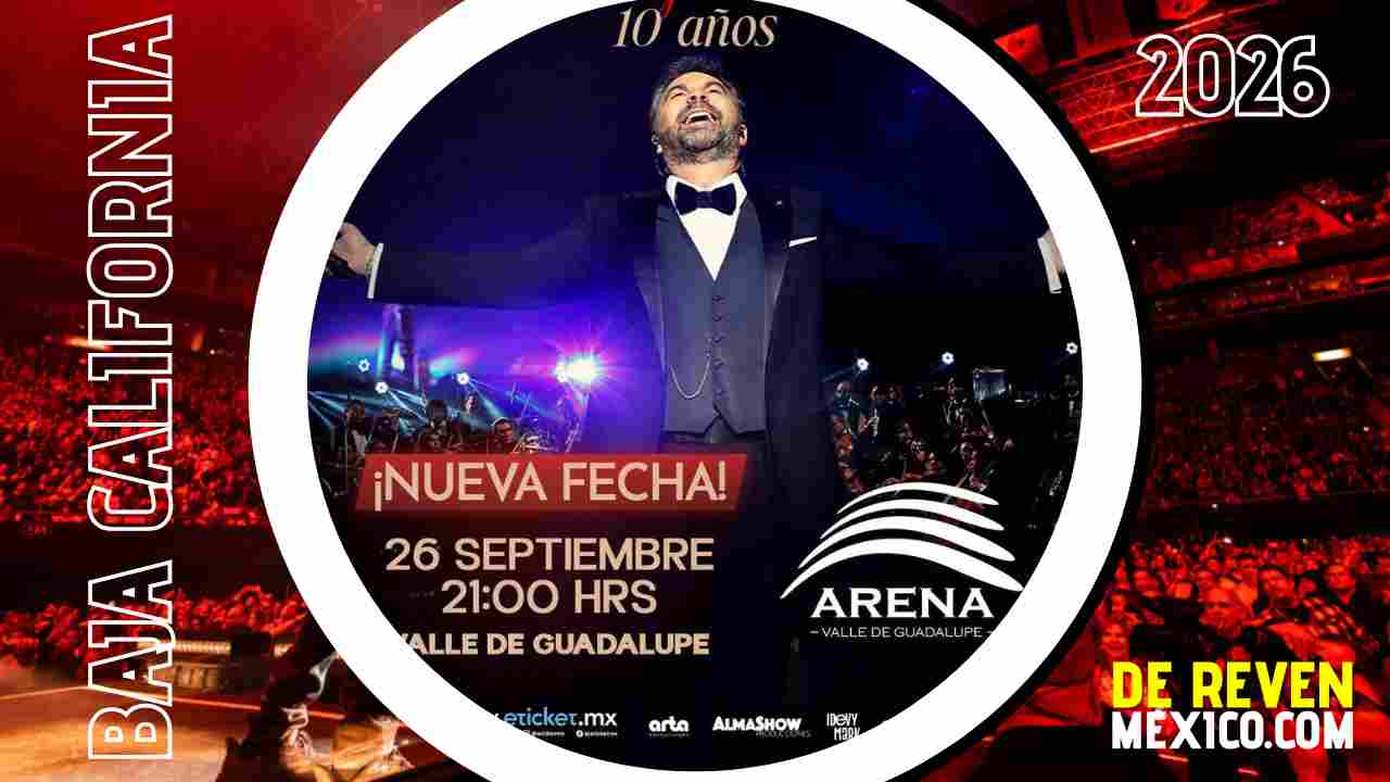 MIJARES SINFÓNICO ARENA VALLE DE GUADALUPE 2026 ENSENADA