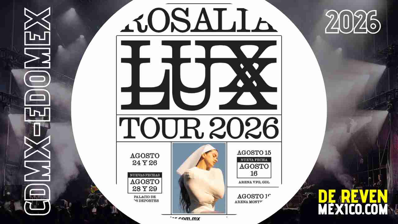 ROSALIA CDMX 2026 PALACIO DE LOS DEPORTES