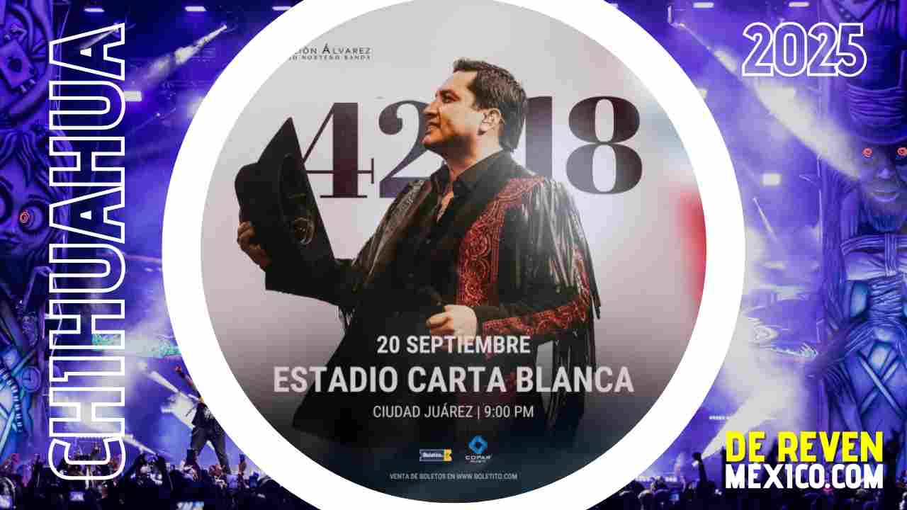 JULIÓN ÁLVAREZ CIUDAD JUÁREZ 2025 ESTADIO CARTA BLANCA