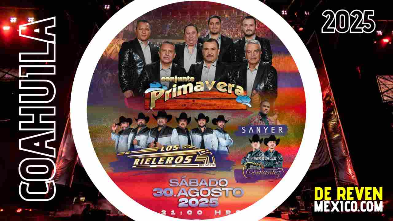 CONJUNTO PRIMAVERA TORREÓN 2025 COLISEO CENTENARIO