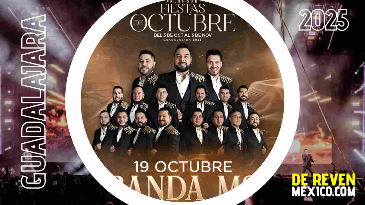 BANDA MS PALENQUE FIESTAS DE OCTUBRE 2025 GUADALAJARA