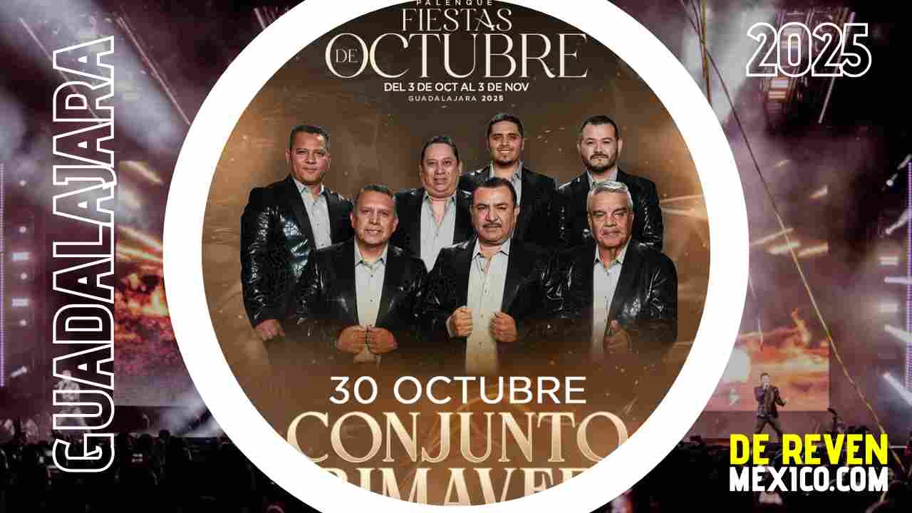 CONJUNTO PRIMAVERA PALENQUE FIESTAS DE OCTUBRE 2025 GUADALAJARA