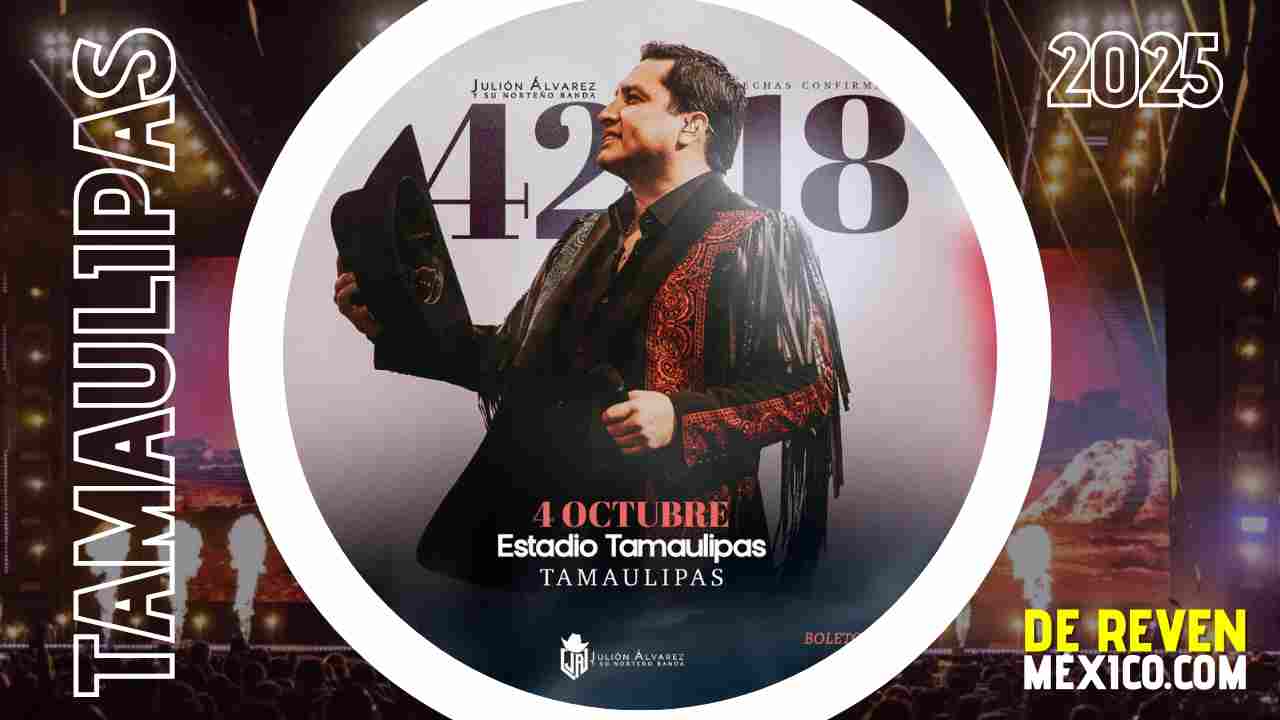 JULIÓN ÁLVAREZ TAMPICO 2025 ESTADIO TAMAULIPAS