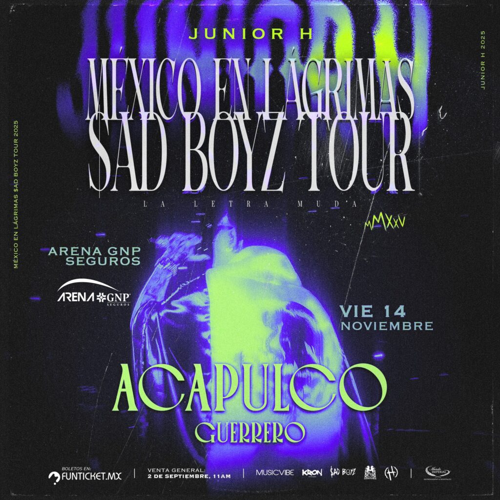 JUNIOR H ACAPULCO 2025 ARENA GNP SEGUROS